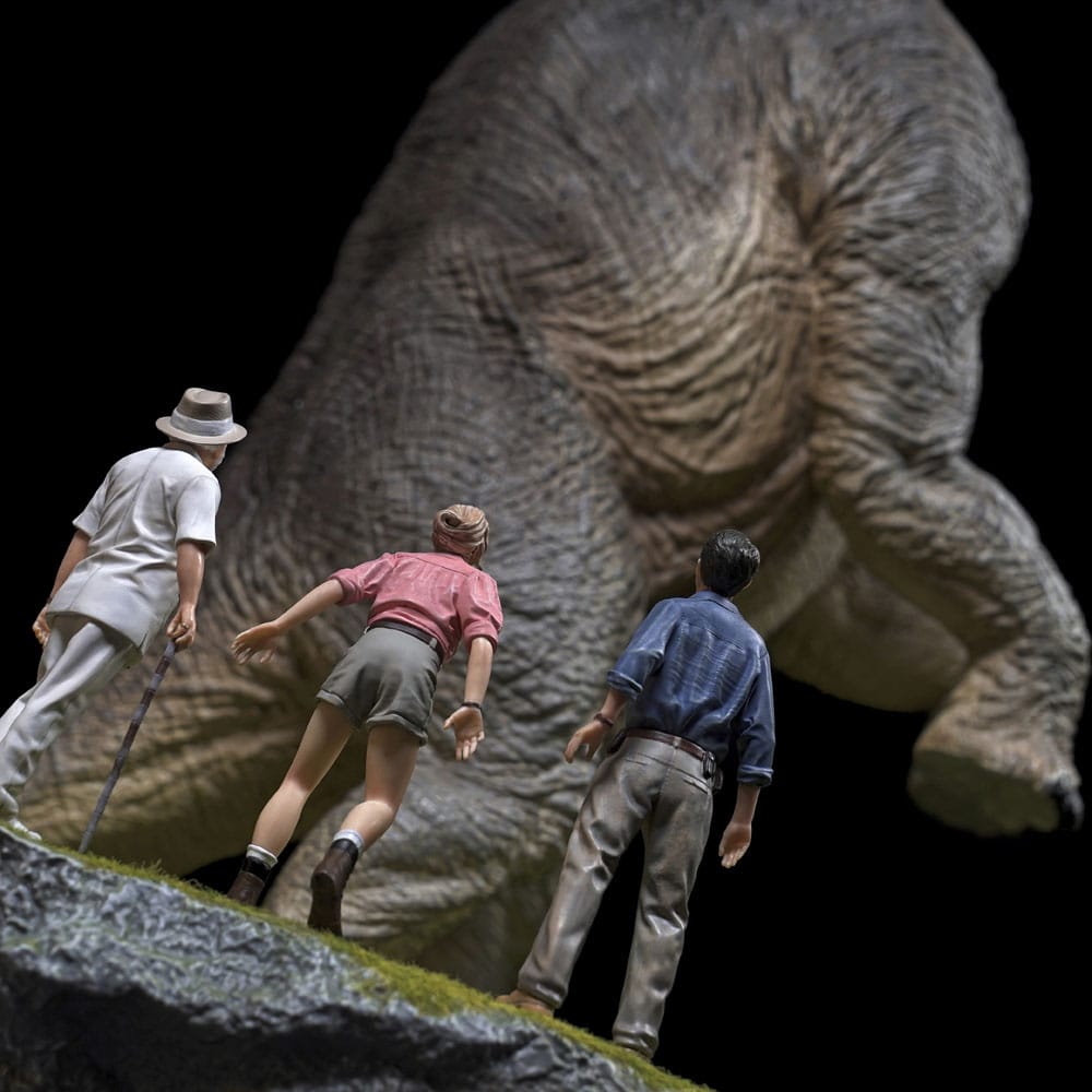 Jurassic Park Demi Art Scale Statue 1/10 Welcome to the Jurassic Park Special Edition 80 cm Iron Studios