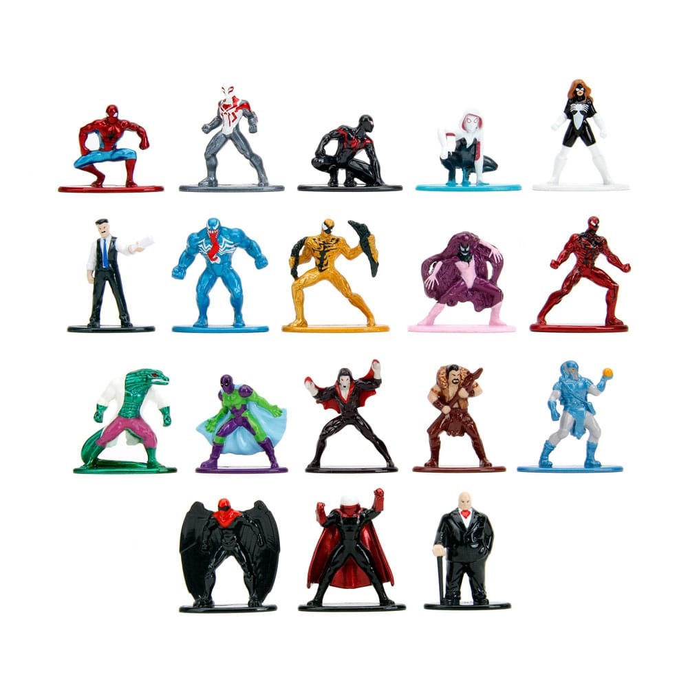 Marvel Nano Metalfigs Diecast Mini Figures 18-Pack Wave 9 4 cm Jada Toys