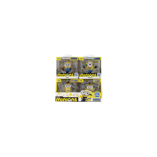 Minions Nano Metalfigs Diecast Mini Figures Wave 1 5 cm Assortment (12)