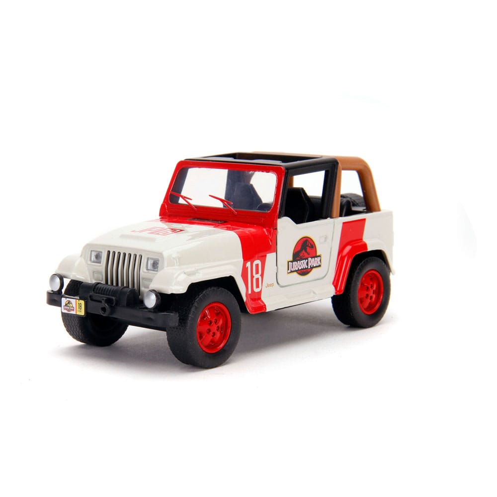 Jurassic World Diecast Model 1/32 Jeep Wrangler Jada Toys