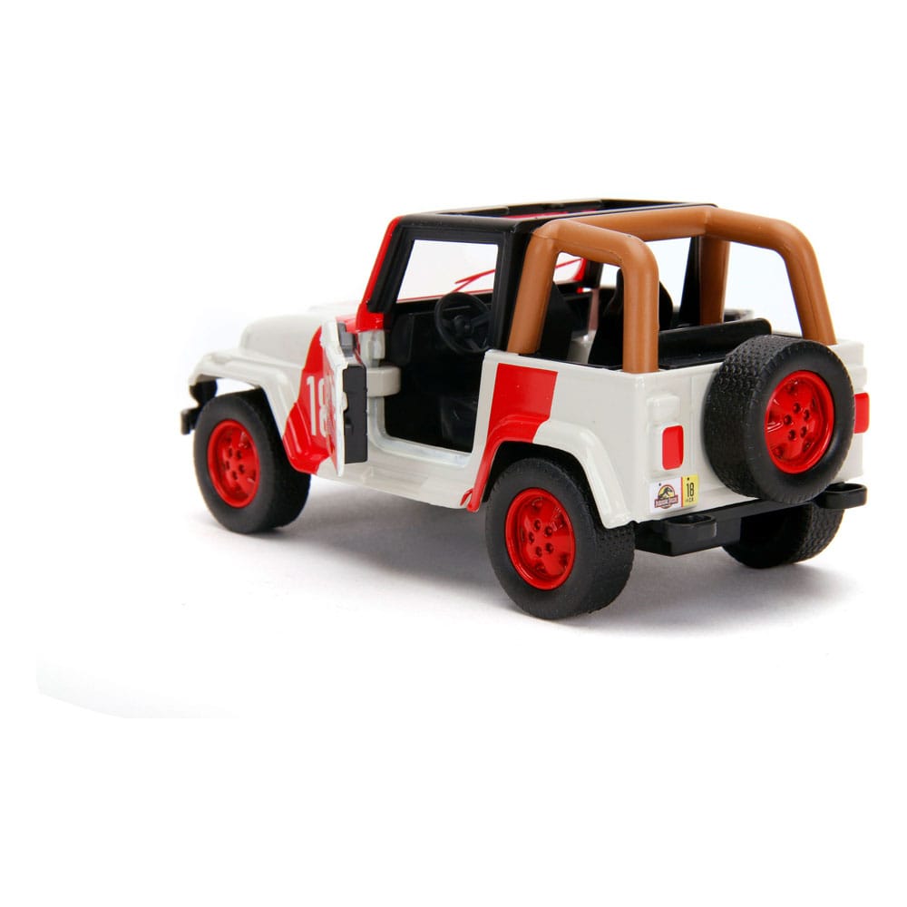 Jurassic World Diecast Model 1/32 Jeep Wrangler Jada Toys