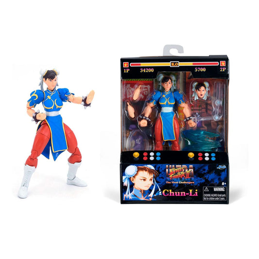 Ultra Street Fighter II: The Final Challengers Action Figure 1/12 Chun-Li 15 cm Jada Toys