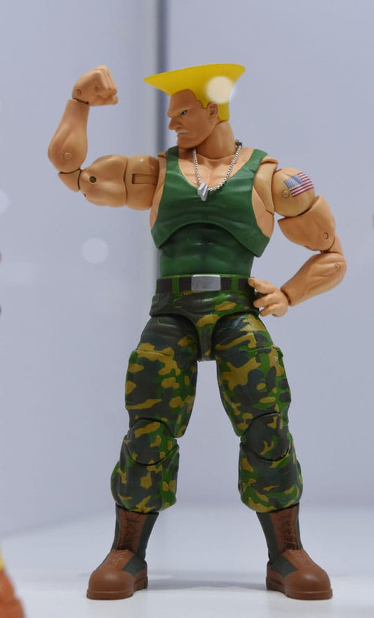 Ultra Street Fighter II: The Final Challengers Action Figure 1/12 Guile 15 cm Jada Toys