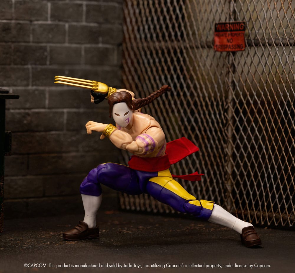 Ultra Street Fighter II: The Final Challengers Action Figure 1/12 Vega 15 cm Jada Toys