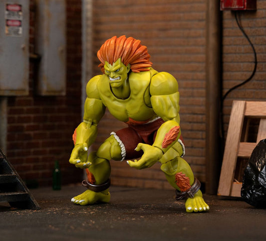 Ultra Street Fighter II: The Final Challengers Action Figure 1/12 Blanka 19 cm Jada Toys