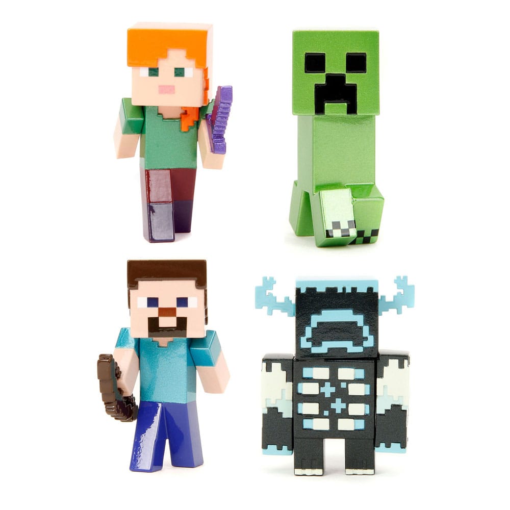 Minecraft Nano Metalfigs Diecast Mini Figures 6 cm Assortment (12) Jada Toys