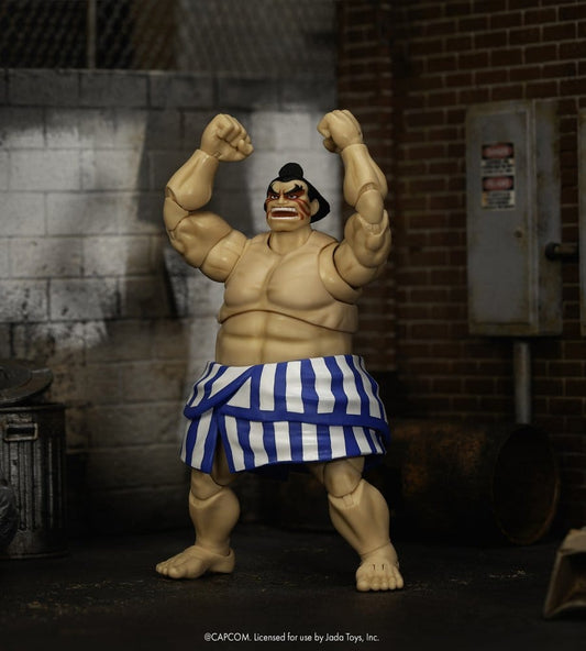 Ultra Street Fighter II: The Final Challengers Action Figure 1/12 E. Honda 16 cm Jada Toys