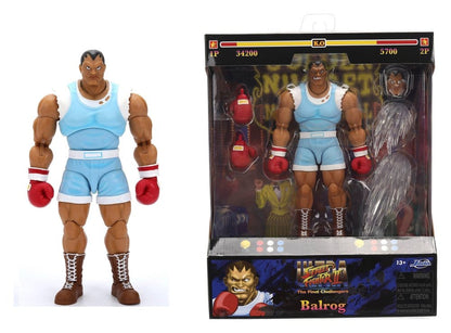 Ultra Street Fighter II: The Final Challengers Action Figure 1/12 Balrog 17 cm Jada Toys