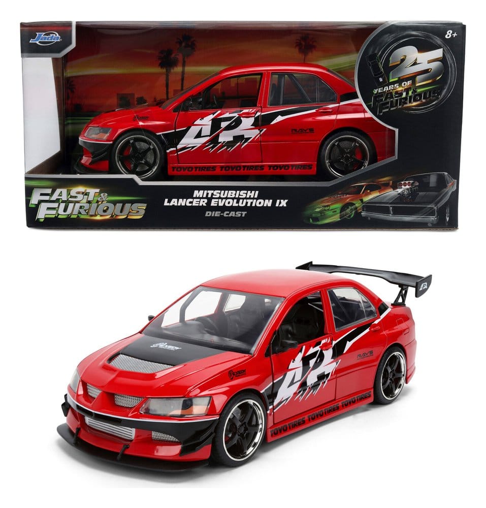 Fast & Furious Diecast Vehicle 1:24 2006 Mitsubishi Lancer 19 cm