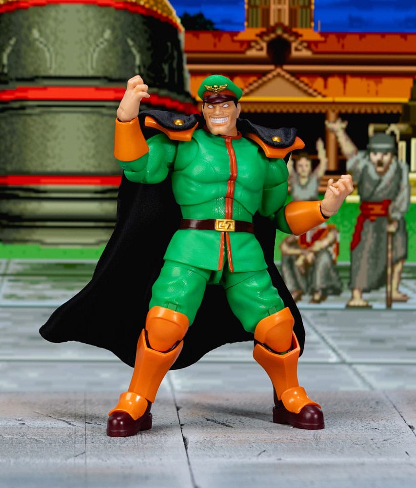 Ultra Street Fighter II: The Final Challengers Action Figure 1/12 M. Bison Deluxe 15 cm Jada Toys