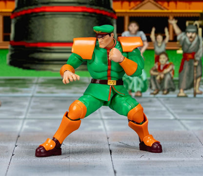 Ultra Street Fighter II: The Final Challengers Action Figure 1/12 M. Bison Deluxe 15 cm Jada Toys