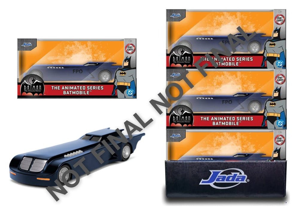 Batman: The Animated Series Diecast Models 1/32 Batmobile Assortment (6)