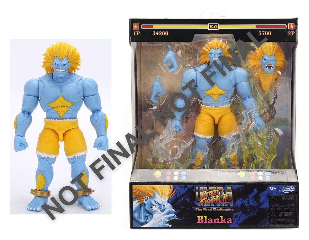 Street Fighter II Action Figure Blanka P2 19 cm