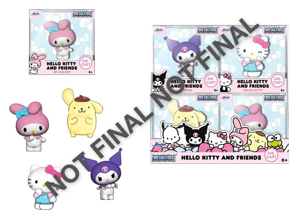 Sanrio Diecast Mini Figures Hello Kitty Wave 3 6 cm Display (12)