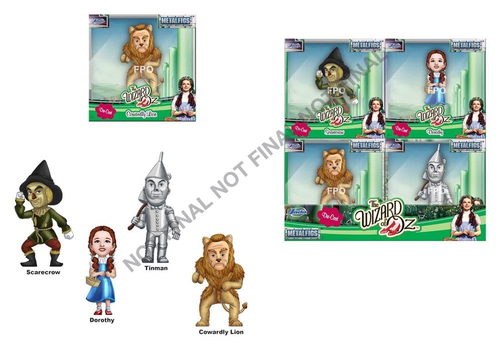 The Wizard of Oz Mini Figures Wave 1 7 cm Display (12)