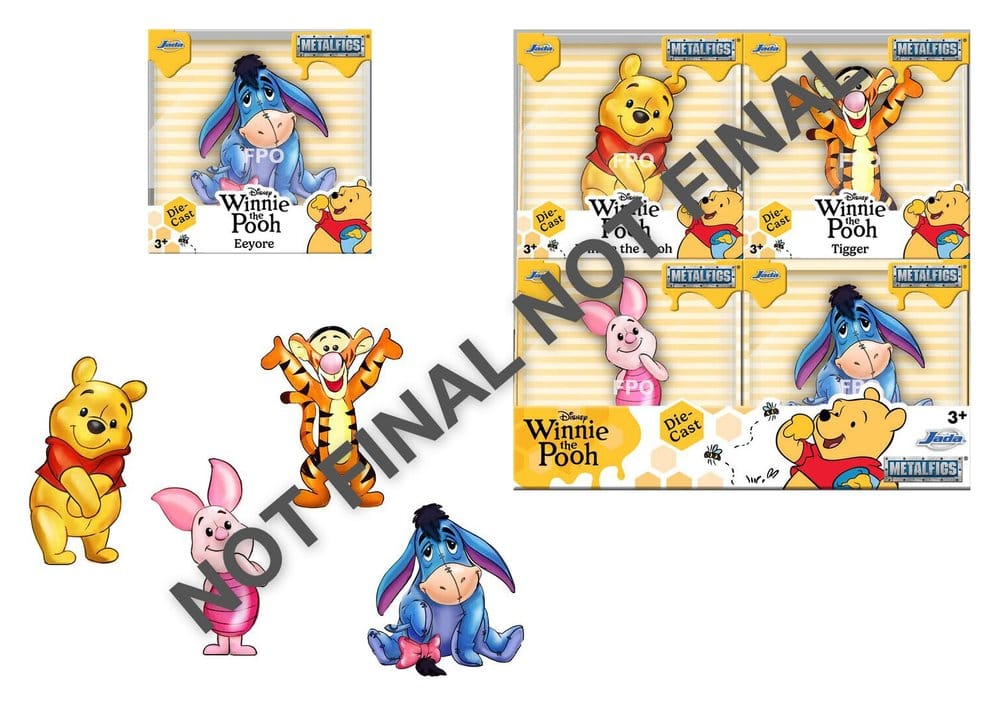Disney Mini Figures Winnie the Pooh Wave 1 6 cm Display (12)