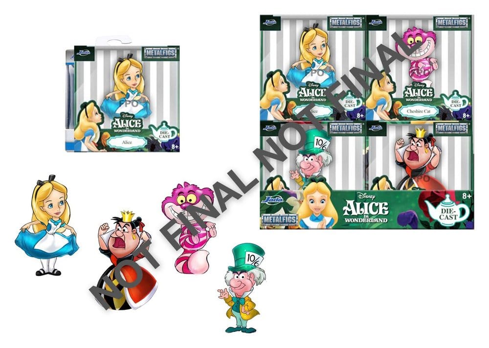 Alice in Wonderland Mini Figures 6 cm Wave 1 Display (12)
