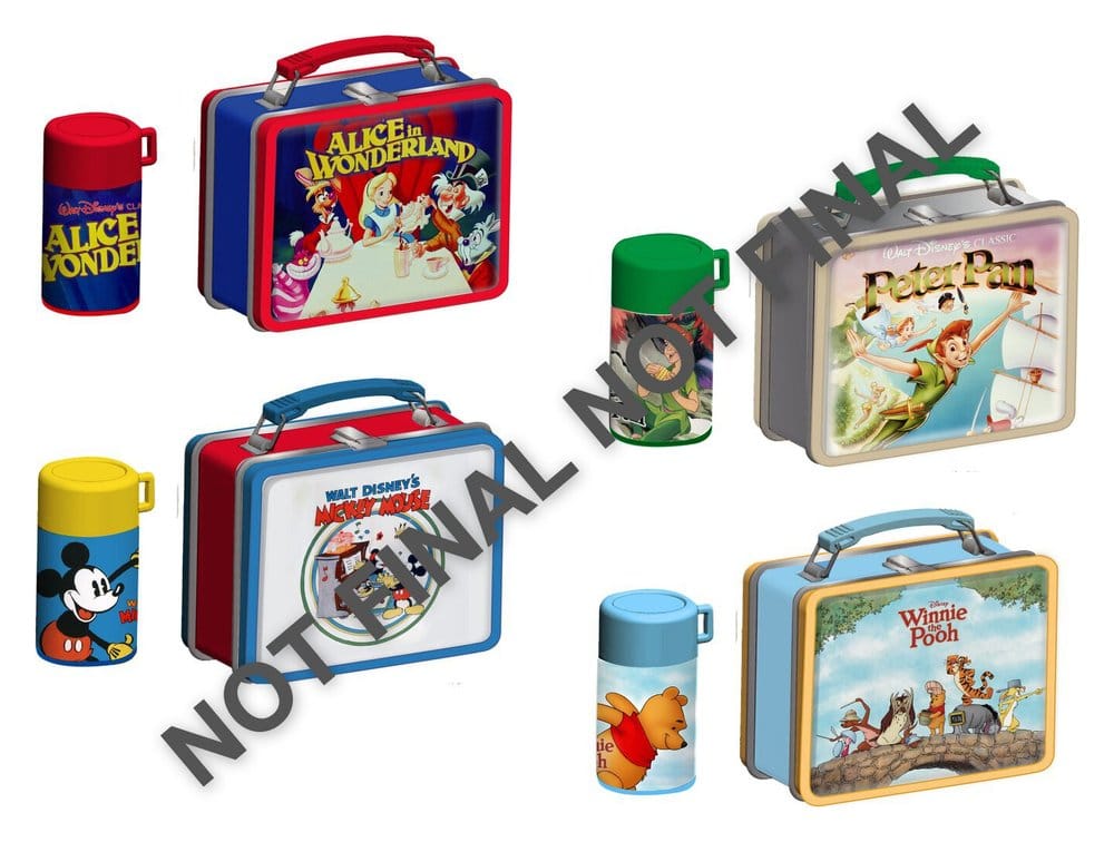 Disney Lunch Time Collectibles Mini Figures 6 cm Display (12)
