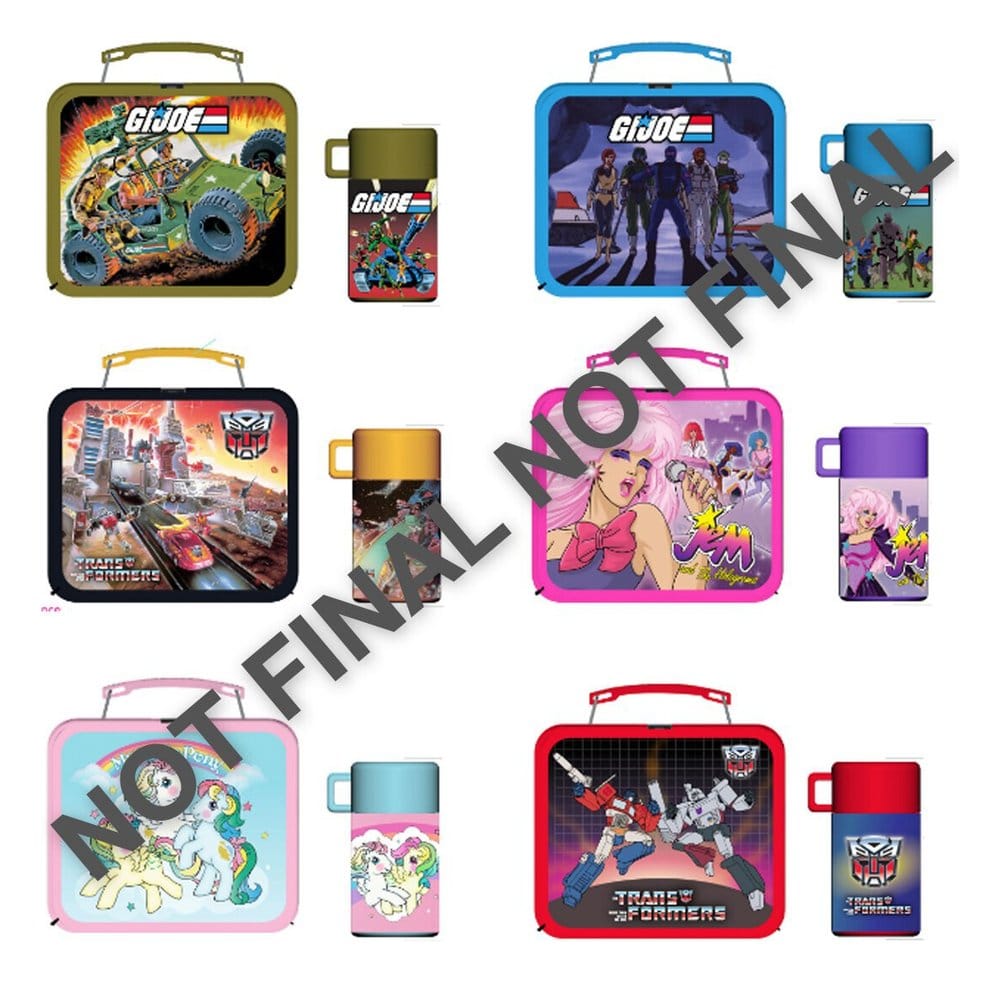 Hasbro Lunch Time Collectibles Mini Figures 6 cm Display (12)