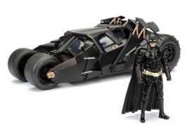 Batman The Dark Knight Diecast Model 1/24 2008 Batmobile with figure Vehicles
