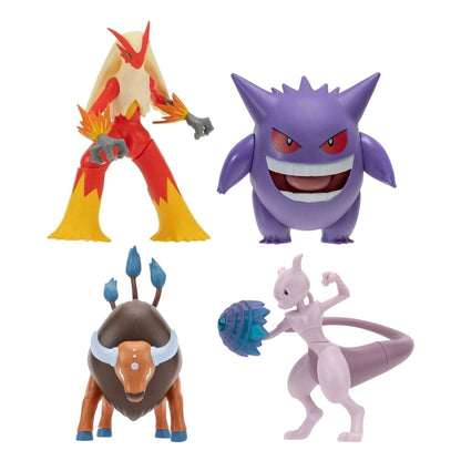 PokÃ©mon Battle Feature  Vinyl Figures 11 cm Wave 16 Assortment (4)