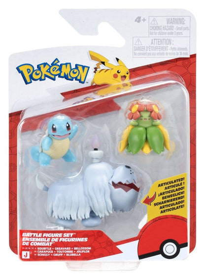 Pokémon Battle Figure Action Figures 3-Pack ver. 29 Assortment (4)