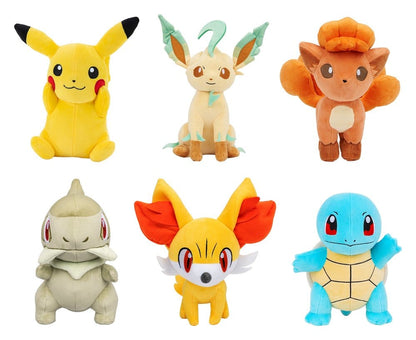 Pokémon Plush Figure 20 cm Assortment (6)