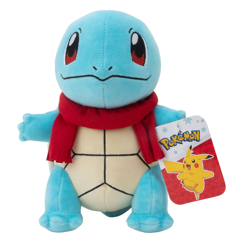 Pokémon Plush Figure Winter Squirtle with Scarf 20 cm - FanofThings.co.uk