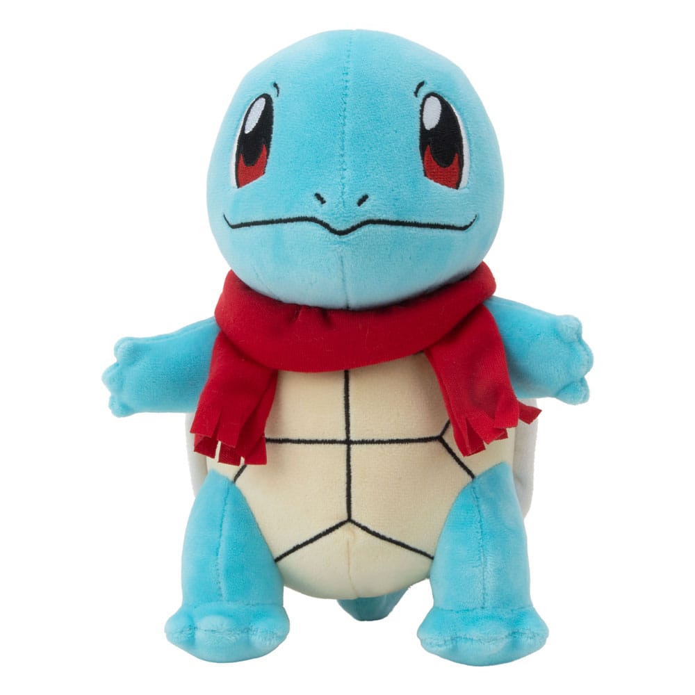Pokémon Plush Figure Winter Squirtle with Scarf 20 cm - FanofThings.co.uk