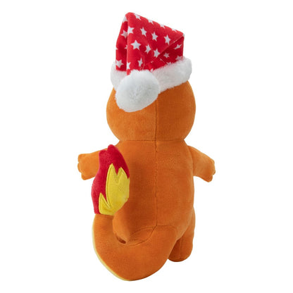 Pokémon Plush Figure Winter Charmander with Christmas Hat 20 cm - FanofThings.co.uk
