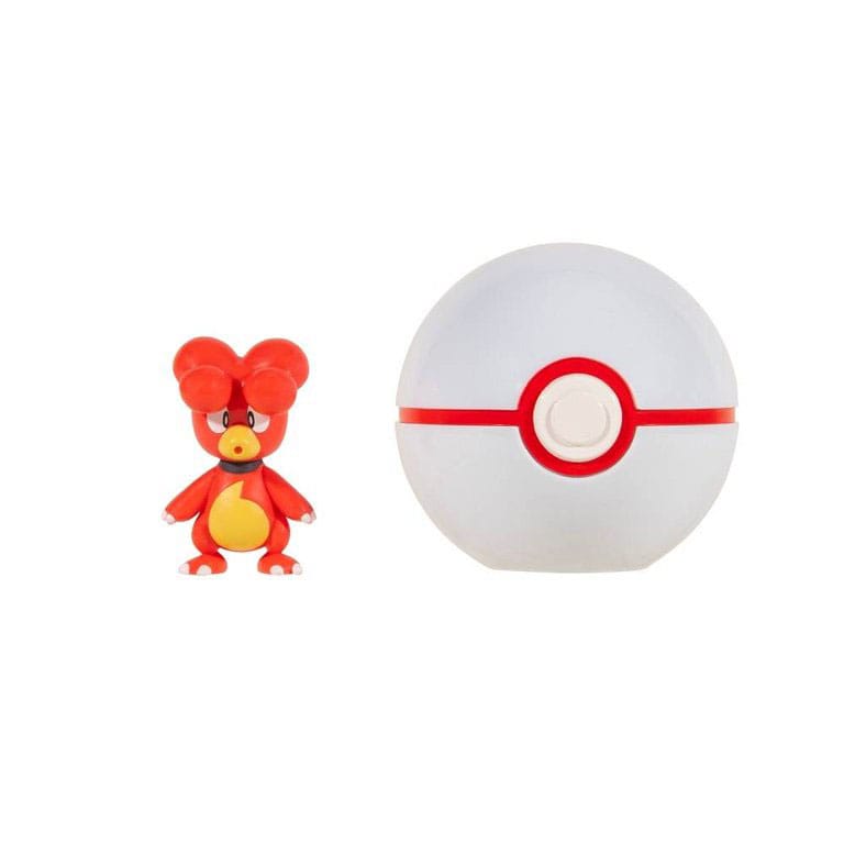 PokÃ©mon Clip'n'Go PokÃ© Balls Magby & PokÃ© Ball