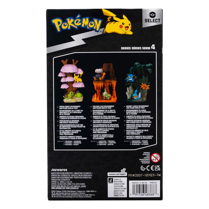 Pokémon Environment Set Spring Forest & Caterpie & Pikachu 5 cm Action figures