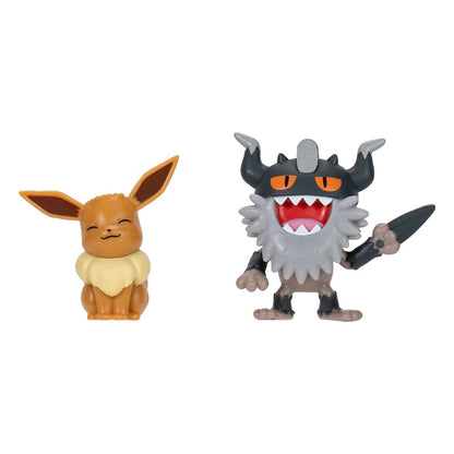 PokÃ©mon Battle Figure Set Figure 2-Pack Perrserker & Eevee #2
