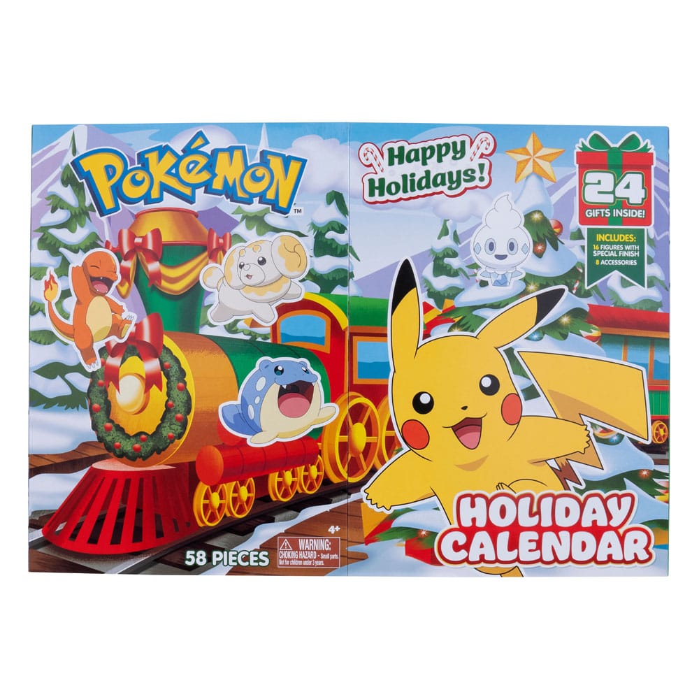PokÃ©mon Battle Figures Advent Calendar Holiday 2024 *Version DE/FR/NL*