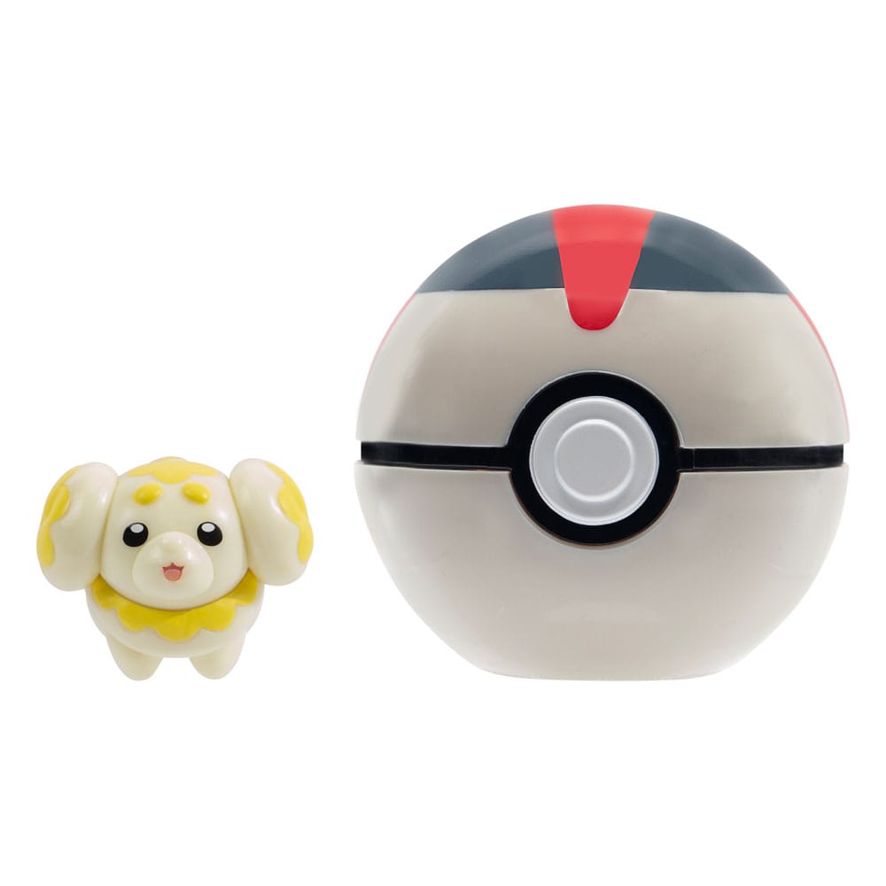 PokÃ©mon Clipâ€™nâ€™Go PokÃ© Balls Fidough & Timer Ball Mini-figures