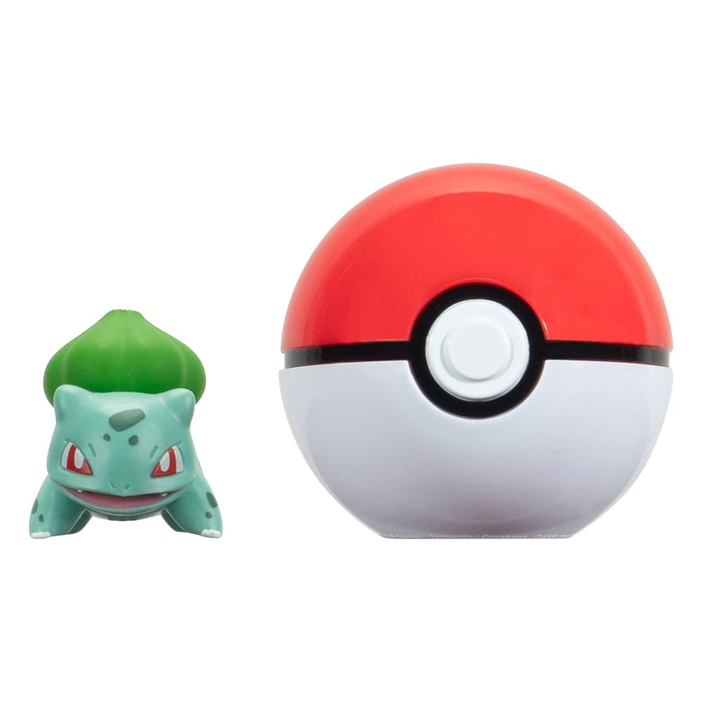Pokémon Clip’n’Go Poké Balls Bulbasaur #1 & Poké Ball Mini-figures