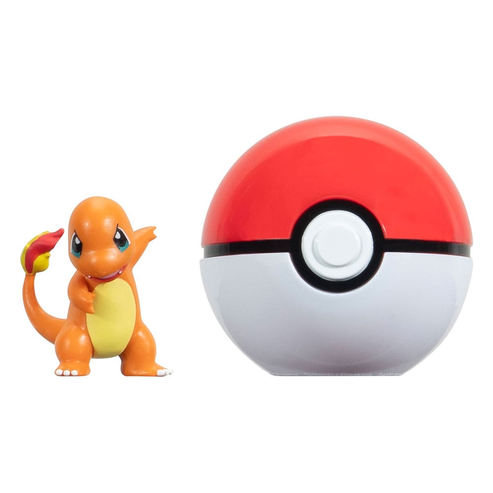 Pokémon Clip’n’Go Poké Balls Charmander #1 & Poké Ball Mini-figures