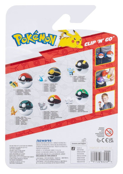 Pokémon Clip 'n' Go Action Figure Cyndaquil & Poké Ball