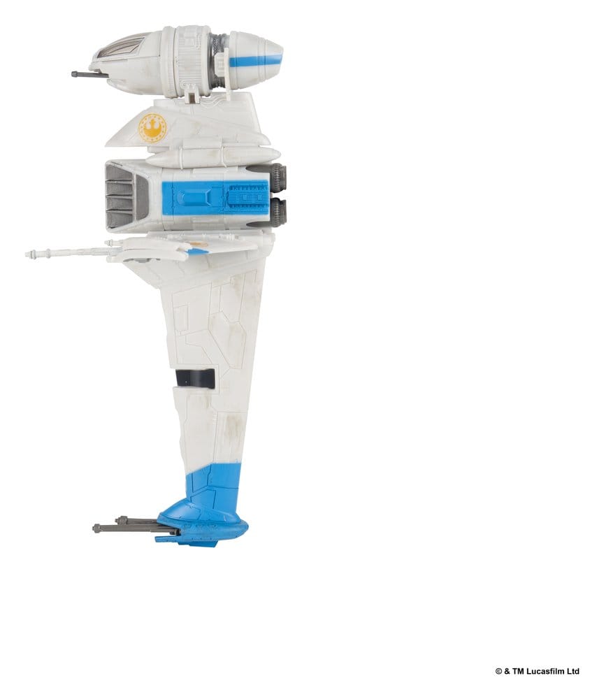 Star Wars Medium Vehicle & Figure set New Republic B-wing & B-Wing Pilot