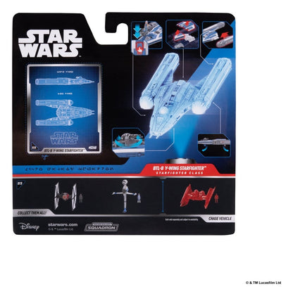 Star Wars Medium Vehicle & Figure set BTL-B Y-wing & Ahsoka & R7-A7