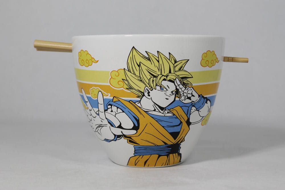 Dragon Ball Z Ramen Bowl with Chopsticks Goku 473 ml Kitchen- and Tableware