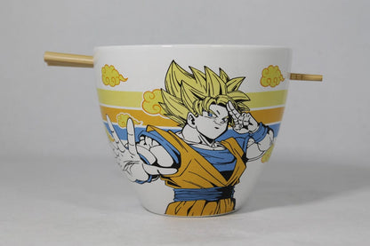 Dragon Ball Z Ramen Bowl with Chopsticks Goku 473 ml Kitchen- and Tableware