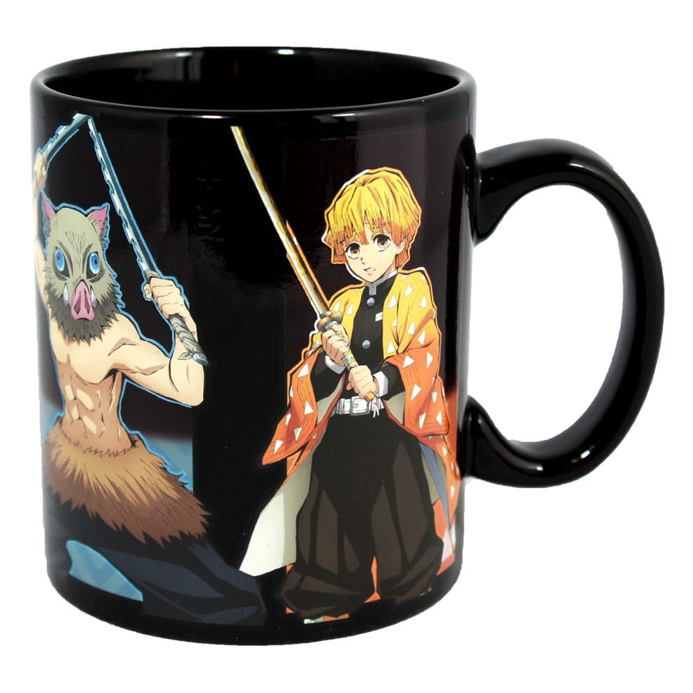 Demon Slayer Heat Change Mug Groupe 473 ml Kitchen- and Tableware