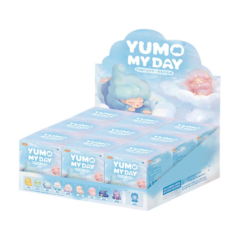 Yumo: My Day Series Blind Box figure 12 cm Display (9) Mini-figures