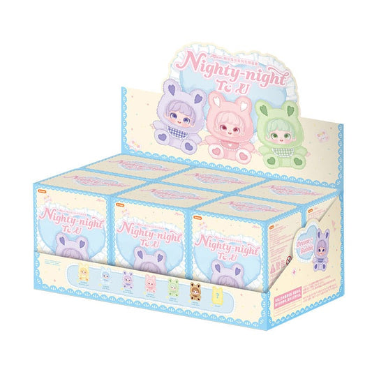 Miana: Nighty Night To U Series Blind Box figure 15 cm Display (6)