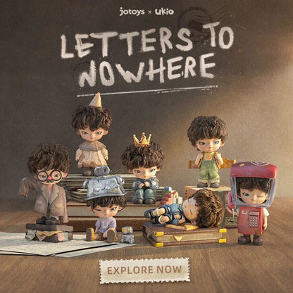 Ukio Letters to nowhere Series Blind Box figure 8 cm Display (6)
