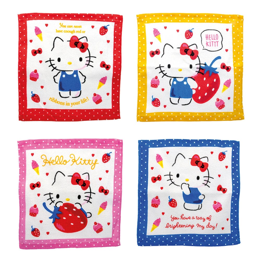 Sanrio Mini Towels Hello Kitty 30 x 30 cm Display (36) Towels