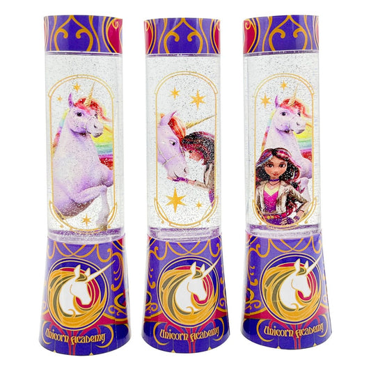 Unicorn Academy LED Glitter Lamps 15 cm Display (12) Decoration