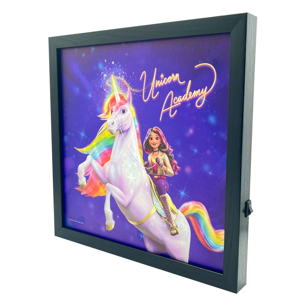 Unicorn Academy Canvas Poster Sophia & Wildstar (With Light)