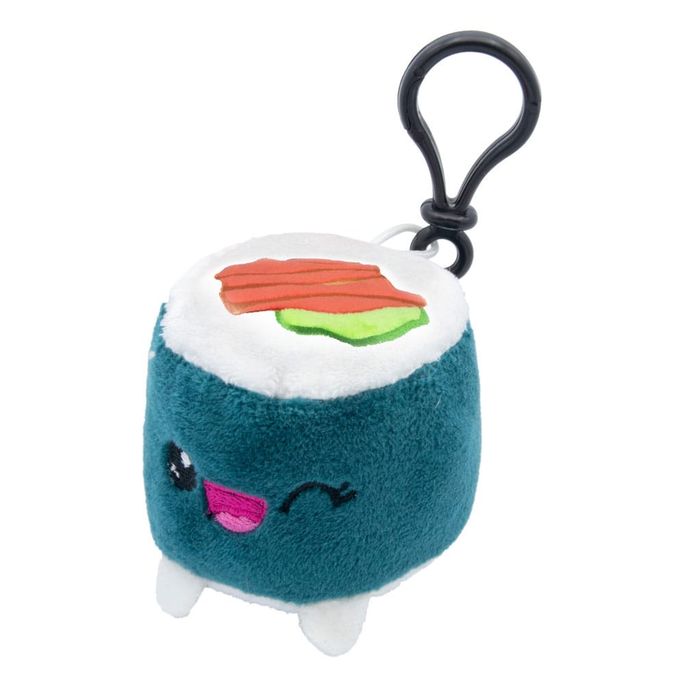 Plushi Plush Figure & Keychain Maki Sushi with Salmon 7 cm Keyrings